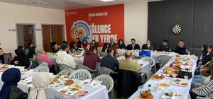 Kurşunlu'da Kaymakam ve Belediye Başkanı üniversite öğrencileriyle bir aray...