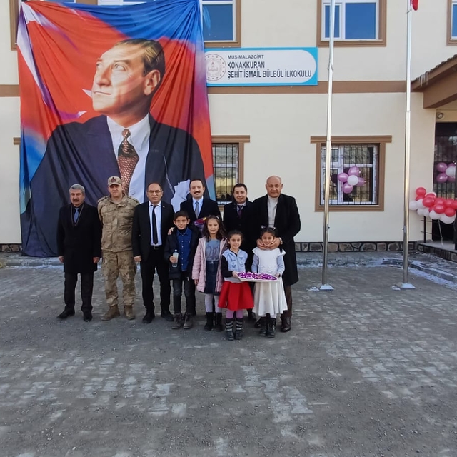 Şehit İsmail Bülbül'ün ismi Malazgirt'teki okulda yaşatılacak
