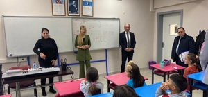 Seben Kaymakamı Orhan, İlçe Halk Eğitim Merkezini ziyaret etti