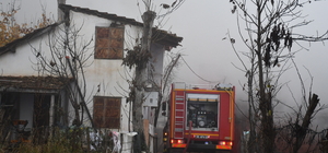 Samsun'da ahırda çıkan yangında 7 büyükbaş hayvan telef oldu
