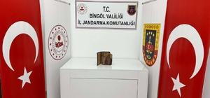 Bingöl'de tarihi eser kaçakçılığı operasyonunda 4 şüpheli yakalandı
