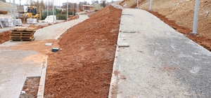 Diyarbakır Büyükşehir Belediyesi, Çüngüş Millet Bahçesi'nde çalışmaları sür...