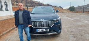 Çemişgezek'te ilk Togg sahibine teslim edildi