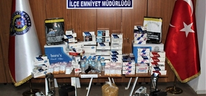 Çorum'da tütün kaçakçılığı yaptıkları iddiasıyla 8 kişi yakalandı