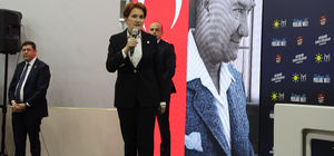 İYİ Parti Genel Başkanı Akşener, Nevşehir'de partililerle buluştu: