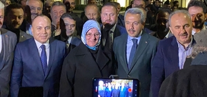 Rize- Artvin Havalimanı'nda 1 milyonuncu yolcu törenle karşılandı