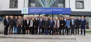 SUBÜ Ferizli MYO'nun yeni hizmet binası açıldı