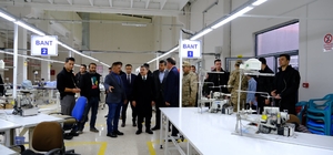 Şırnak Valisi Atay, Silopi'de tekstil kentte incelemede bulundu