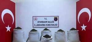 Diyarbakır'da 123 kilogram esrar ele geçirildi