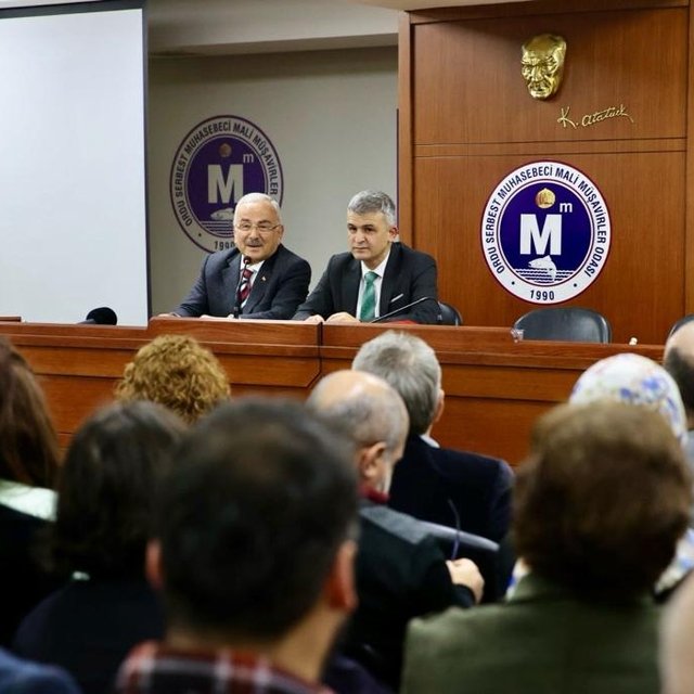 Ordu Büyükşehir Belediye Başkanı Güler, söyleşiye katıldı