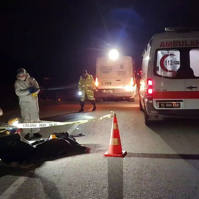 Bursa'da otomobilin çarptığı bir kişi hayatını kaybetti