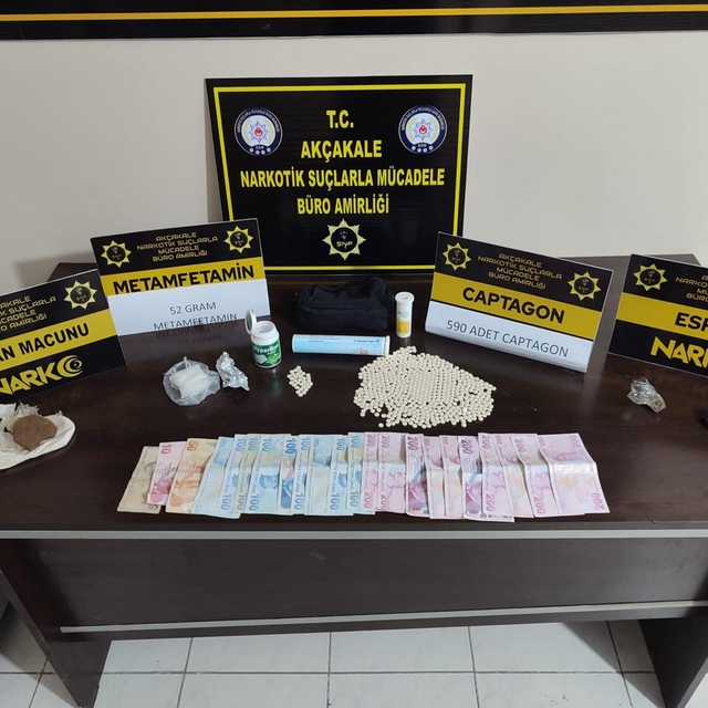Şanlıurfa'da uyuşturucu operasyonunda 1 şüpheli yakalandı