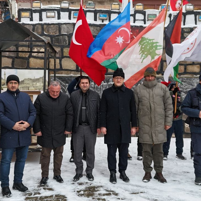 Erzurum'da izciler Allahuekber Dağı Şehitleri'ni andı