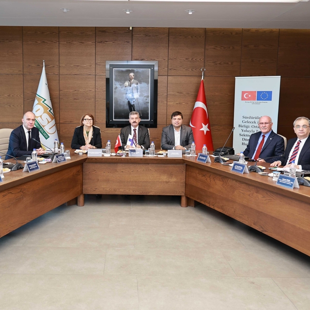 Uşak ile Finlandiya'nın Paimio kenti arasında geri dönüşüm alanında işbirli...