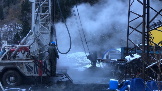 Ayder'de jeotermal keşif