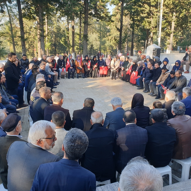 Kadirli'de şehitler dualarla anıldı