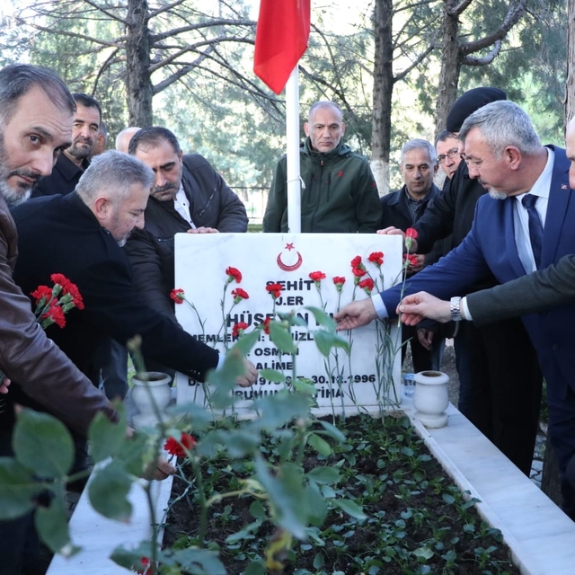 Denizlili şehit er Hüseyin Kuş, şehadetinin 27. yılında anıldı