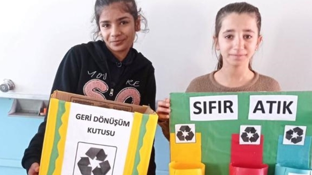 Batman'da öğrencilere yönelik "Sıfır Atık ve Geri Dönüşüm" etkinliği düzenlendi