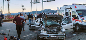 Seydişehir'deki trafik kazasında 2 kişi yaralandı