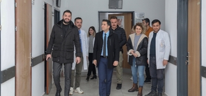 Genç Kaymakamı Güzel'den Aile Sağlığı merkezlerine ziyaret