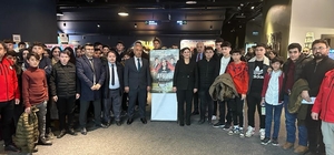 Boğazkale'de öğrenciler "Aybüke: Öğretmen Oldum Ben" filmini izledi