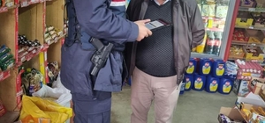 Laçin'de kaçak içki denetimi yapıldı