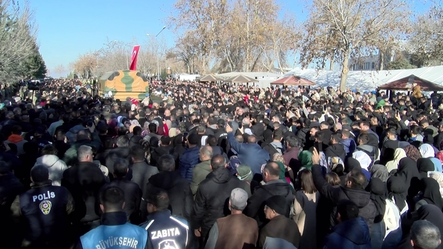 Şehit Emre Taşkın, Malatya'da son yolculuğuna uğurladı