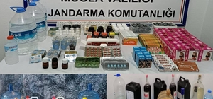 Muğla'da sahte içki operasyonunda 5 şüpheli yakalandı
