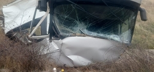 Gaziantep’te tır ile minibüs çarpıştı, 1 kişi yaralandı