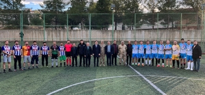 Gercüş'te kurumlar arası futbol turnuvası düzenlendi