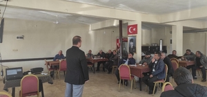 Yalıhüyük'te çiftçilere eğitim verildi