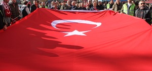 Kocaeli'de "teröre lanet" yürüyüşü düzenlendi