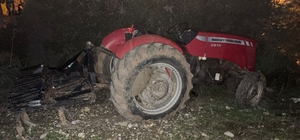 Muğla'da devrilen traktörün sürücüsü öldü