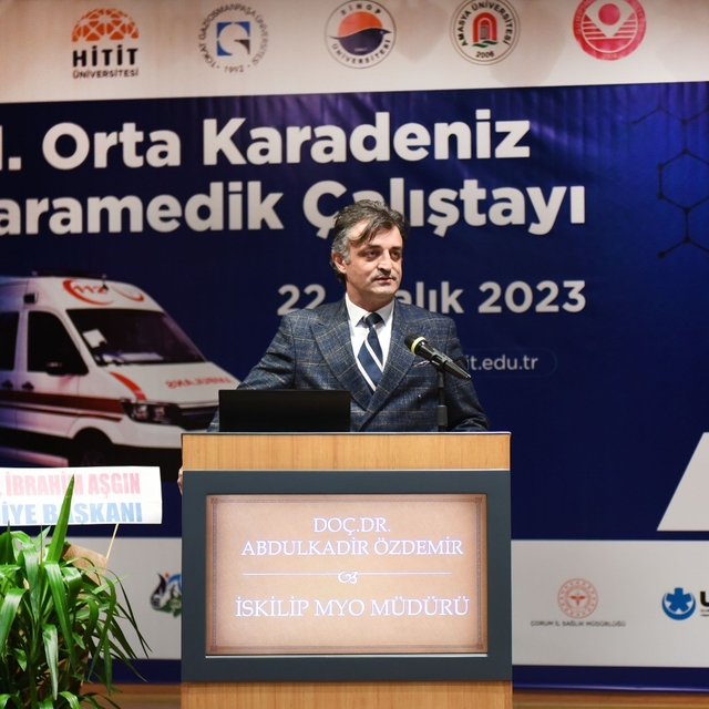 3. Orta Karadeniz Paramedik Çalıştayı Çorum'da yapıldı