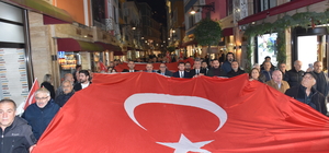 Ordu'da şehit askerleri anma yürüyüşü düzenlendi