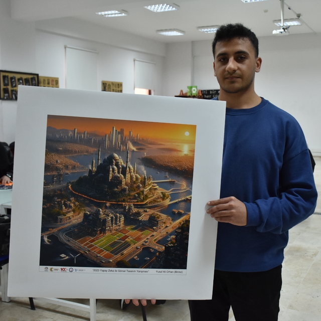 Kütahya Dumlupınar Üniversitesi öğrencileri yapay zeka ile geleceğin şehirl...