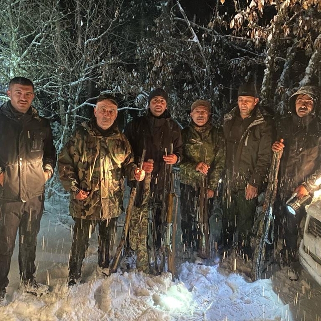 Erzurum'da avladıkları yaban keçisini yerken yakalanan 6 kişiye 347 bin 754...