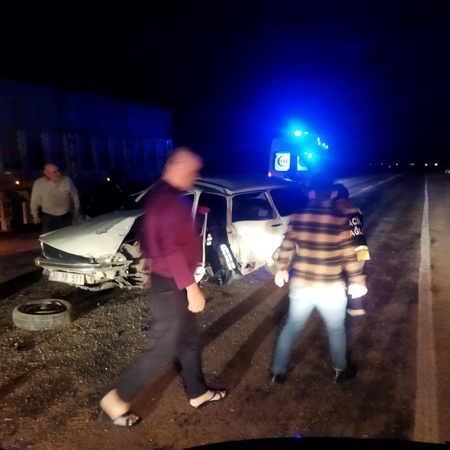 Osmaniye'deki trafik kazasında 1 kişi öldü, 1 kişi yaralandı