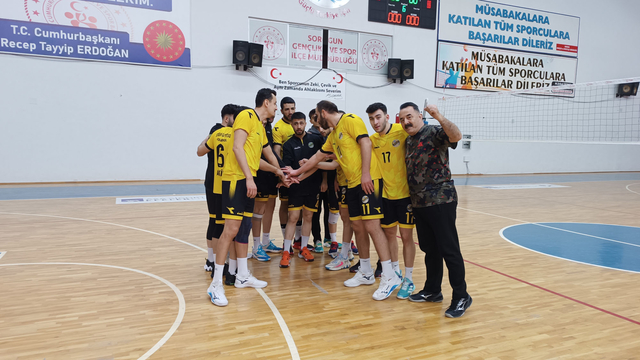 Sorgun Belediyespor'da liderlik sevinci
