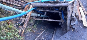 Zonguldak'ta ruhsatsız işletilen 3 maden ocağı imha edildi