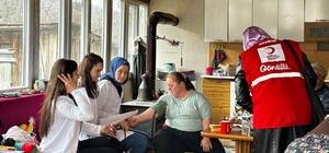 Türk Kızılay ve SUBÜ Sağlık Bilimleri Fakültesi'nden Dokurcun'da sağlık tar...