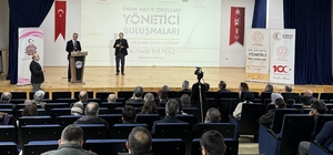 Milli Eğitim Bakan Yardımcısı Yılmaz, Çorum'da imam hatip okullarının müdürleriyle buluştu: