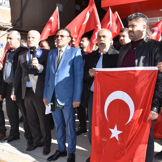 Türkiye Gaziler ve Şehit Aileleri Vakfı Şırnak Şubesi'nden DEM Parti'ye tep...