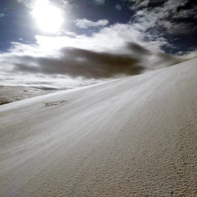 Amasya'nın yüksek kesimlerine kar yağdı