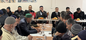 Elazığ'da misafir edilen Ahıska Türkleri, şehit askerler için mevlit okuttu