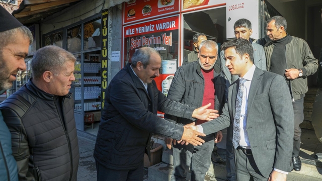 Genç Kaymakamı Güzel, Şehit ve Gazi Aileleri Derneğini ziyaret etti