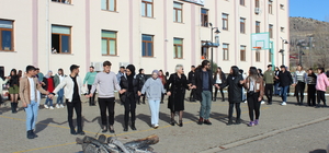 Alucra'da yüksekokul öğrencileri için moral etkinliği düzenlendi