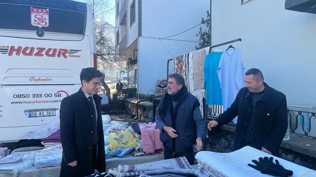Akıncılar Kaymakamı Açıkbaş'tan esnaf ziyareti