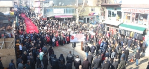 Sason'da `Teröre Lanet´ yürüyüşü