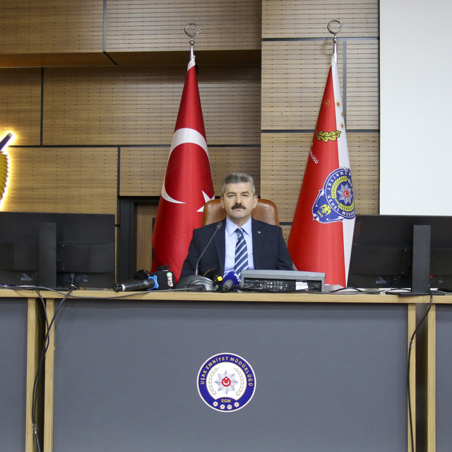 Uşak Valisi Ergün, suçla mücadele faaliyetlerini değerlendirdi